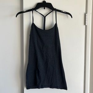Lululemon dark gray workout tank